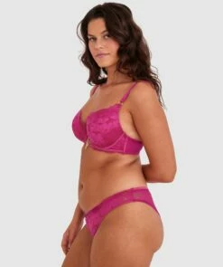 Annalise Brazilian Knicker - Rose 7 Annalise Brazilian Knicker - Rose -BRAS N THINGS Shop annalise brazilian knicker rose 01475701 6