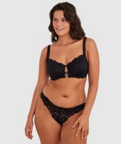 Annalise Full Coverage Bra - Black -BRAS N THINGS Shop annalise full coverage bra black 01475502 7
