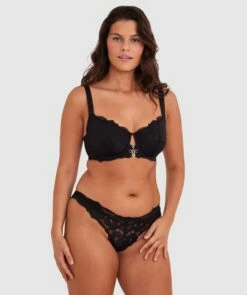 Annalise V String Black -BRAS N THINGS Shop annalise v string black 01475602 9