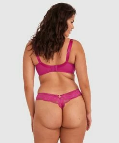 Annalise V String - Rose -BRAS N THINGS Shop annalise v string rose 01475601 8