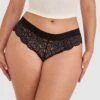 Audrey Brazilian Knicker - Black