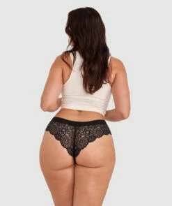 Audrey Brazilian Knicker - Black -BRAS N THINGS Shop audrey brazilian knicker black 01452503 3