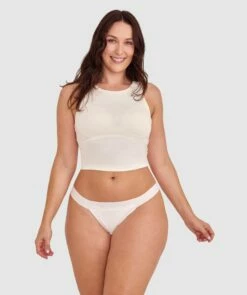 Audrey V String - Ivory -BRAS N THINGS Shop audrey v string ivory 01491003 2