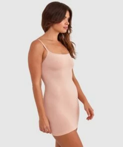 Base Layers Basic Slip Dress - Nude 9 Base Layers Basic Slip Dress - Nude -BRAS N THINGS Shop base layers basic slip dress nude 01474501 18