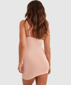 Base Layers Basic Slip Dress - Nude 10 Base Layers Basic Slip Dress - Nude -BRAS N THINGS Shop base layers basic slip dress nude 01474501 19