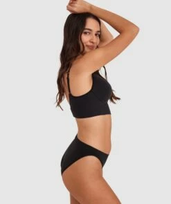 Base Layers Bikini Knicker - Black -BRAS N THINGS Shop base layers bikini knicker black 01434401 16