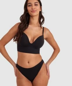 Base Layers Bikini Knicker - Black -BRAS N THINGS Shop base layers bikini knicker black 01434401 20