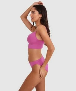Base Layers Bikini Knicker - Pink -BRAS N THINGS Shop base layers bikini knicker pink 01434403 17