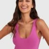 Base Layers Bodysuit - Pink