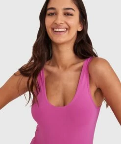 Base Layers Bodysuit - Pink