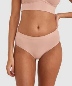 Base Layers Hipster Brief - Nude