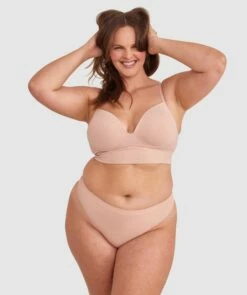Base Layers Long Line Push Up Bra - Nude -BRAS N THINGS Shop base layers long line push up bra nude 01418403 23