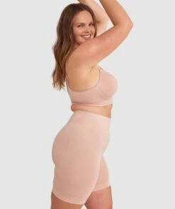 Base Layers Plunge Wirefree Bra - Nude -BRAS N THINGS Shop base layers plunge wirefree bra nude 01418202 1