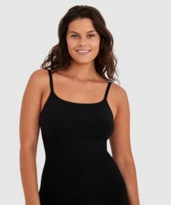 Front Page 13 Base Layers Shaping One Piece - Black