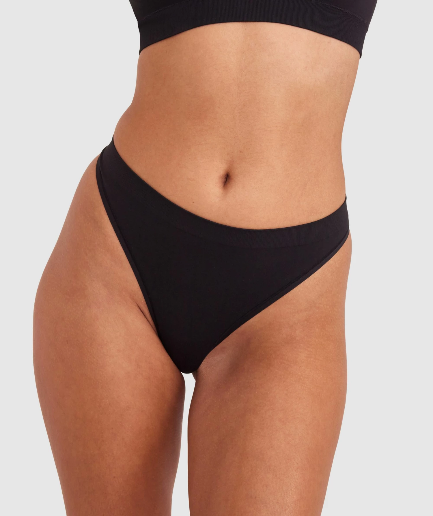 Base Layers V String - Black 1 Base Layers V String - Black