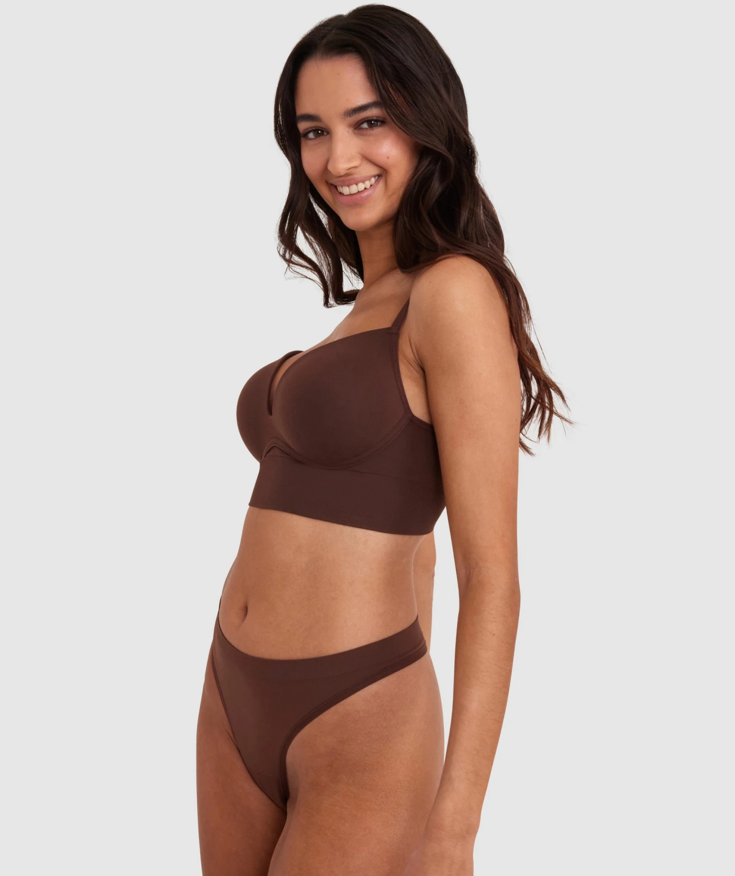 Base Layers V String - Dark Brown 4 Base Layers V String - Dark Brown - Image 4