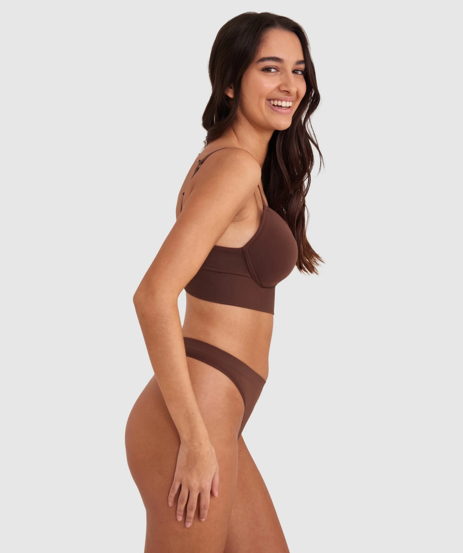 Base Layers V String - Dark Brown 5 Base Layers V String - Dark Brown - Image 5