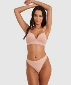 Base Layers V String - Nude