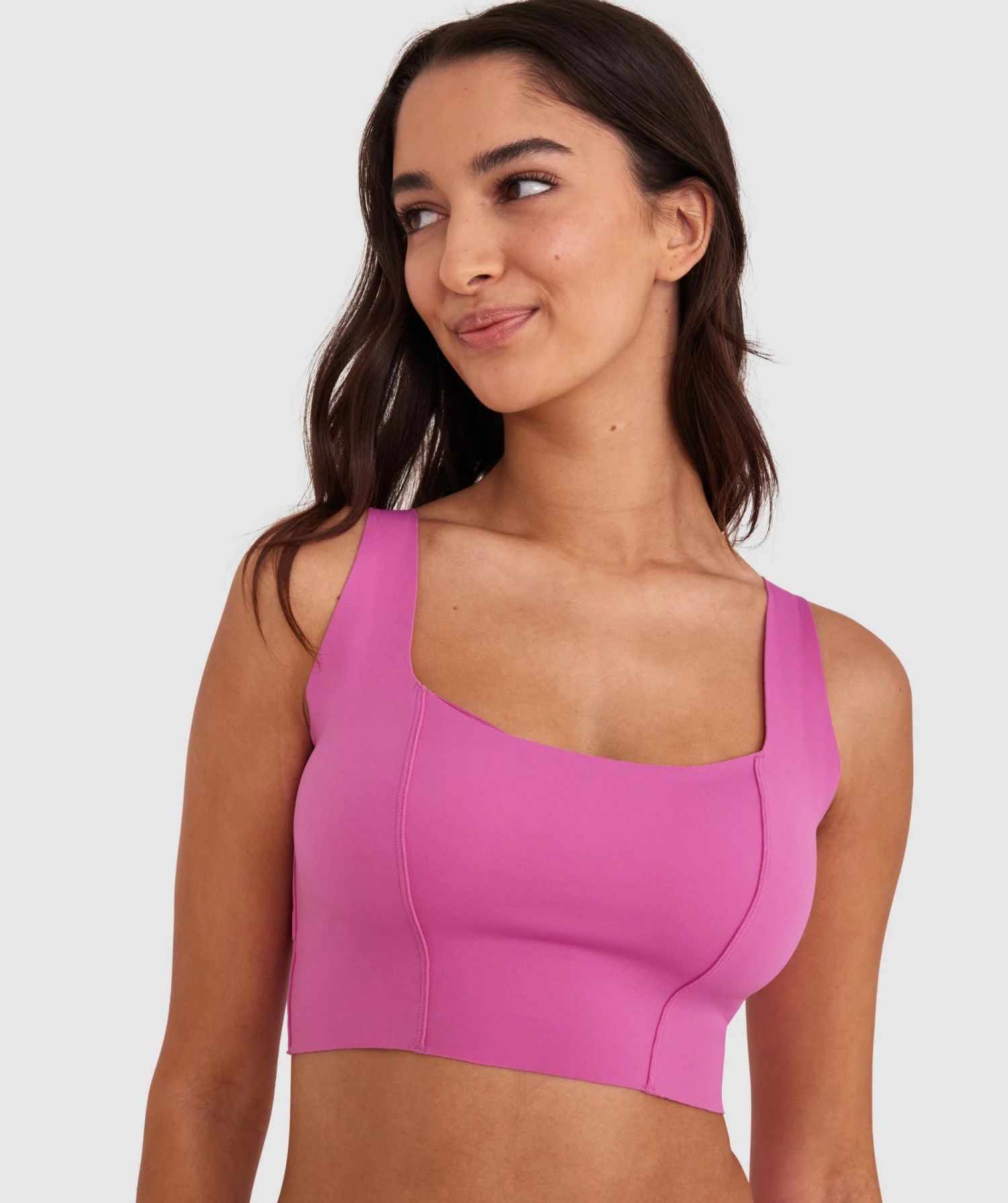 Base Layers Wirefree Crop - Pink 4 Base Layers Wirefree Crop - Pink - Image 4