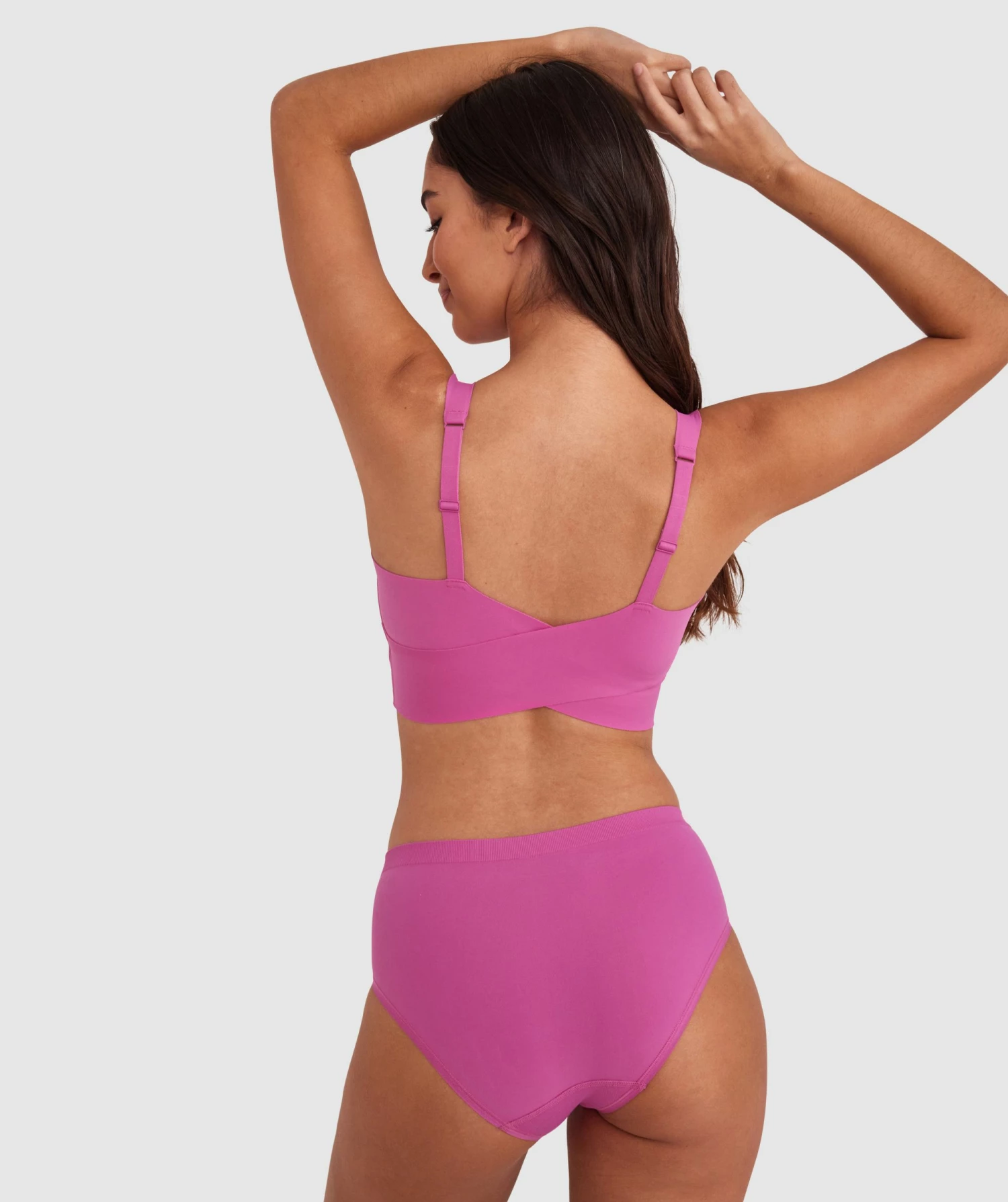 Base Layers Wirefree Crop - Pink 5 Base Layers Wirefree Crop - Pink - Image 5