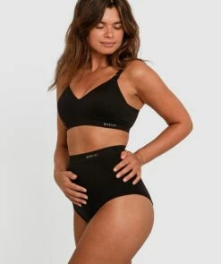 Berlei Life Maternity Seamless Bra - Black -BRAS N THINGS Shop berlei life maternity seamless bra black 01390501 4