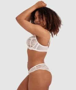 Bethany Brazilian Knicker - Ivory -BRAS N THINGS Shop bethany brazilian knicker ivory 01098001 5