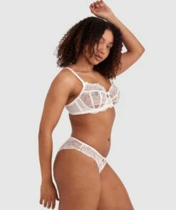 Bethany Full Cup Underwire Bra - Ivory -BRAS N THINGS Shop bethany full cup underwire bra ivory 01382805 12