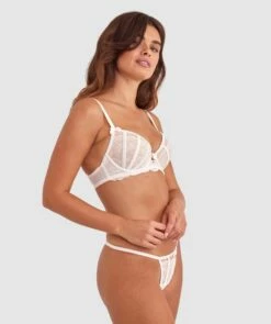 Bethany Push Up Bra - Ivory 8 Bethany Push Up Bra - Ivory -BRAS N THINGS Shop bethany push up bra ivory 01212809 7