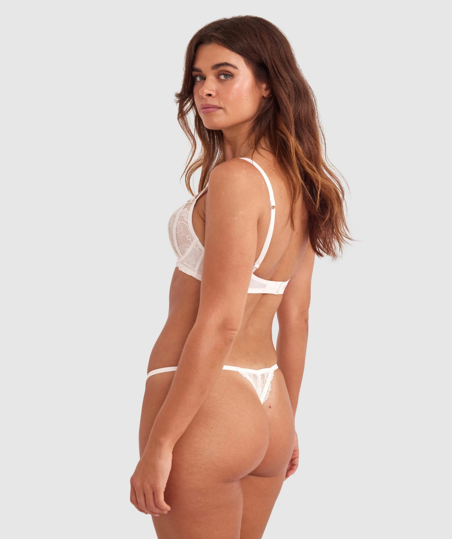 Bethany Push Up Bra - Ivory 4 Bethany Push Up Bra - Ivory - Image 4