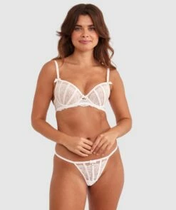 Bethany Push Up Bra - Ivory 10 Bethany Push Up Bra - Ivory -BRAS N THINGS Shop bethany push up bra ivory 01212809 9