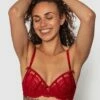 Bethany Push Up Bra - Red