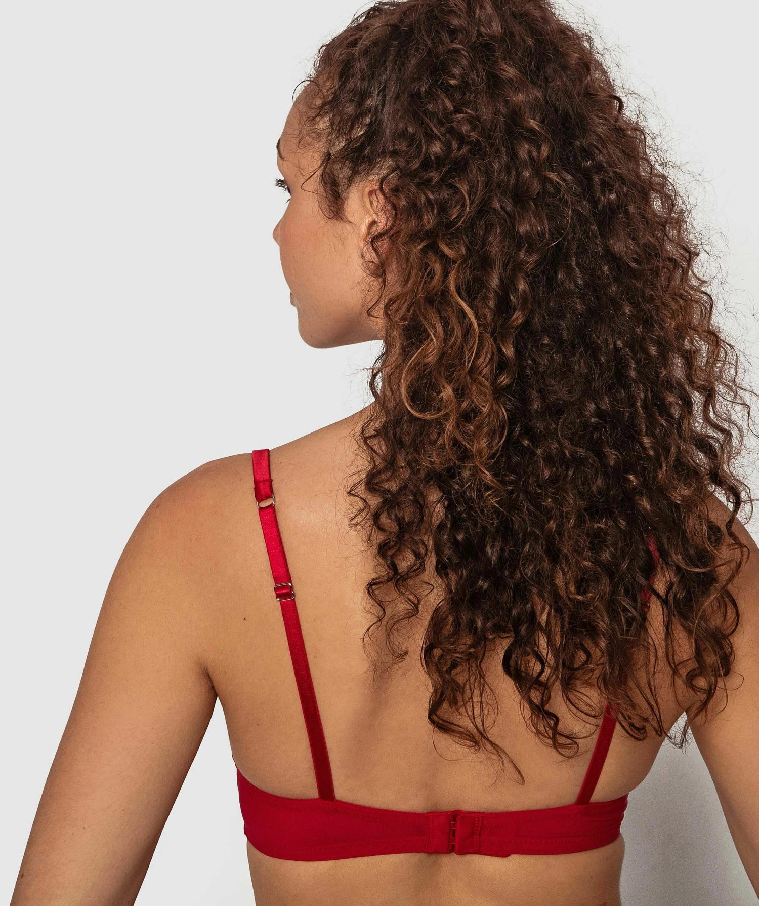 Bethany Push Up Bra - Red 4 Bethany Push Up Bra - Red - Image 4