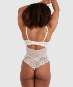 Bethany Underwire Bodysuit - Ivory -BRAS N THINGS Shop bethany underwire bodysuit ivory 01373905 8