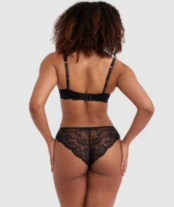 Bethany Underwire Bra - Black/Nude -BRAS N THINGS Shop bethany underwire bra black nude 01097802 5