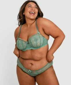 Bethany Underwire Bra - Green
