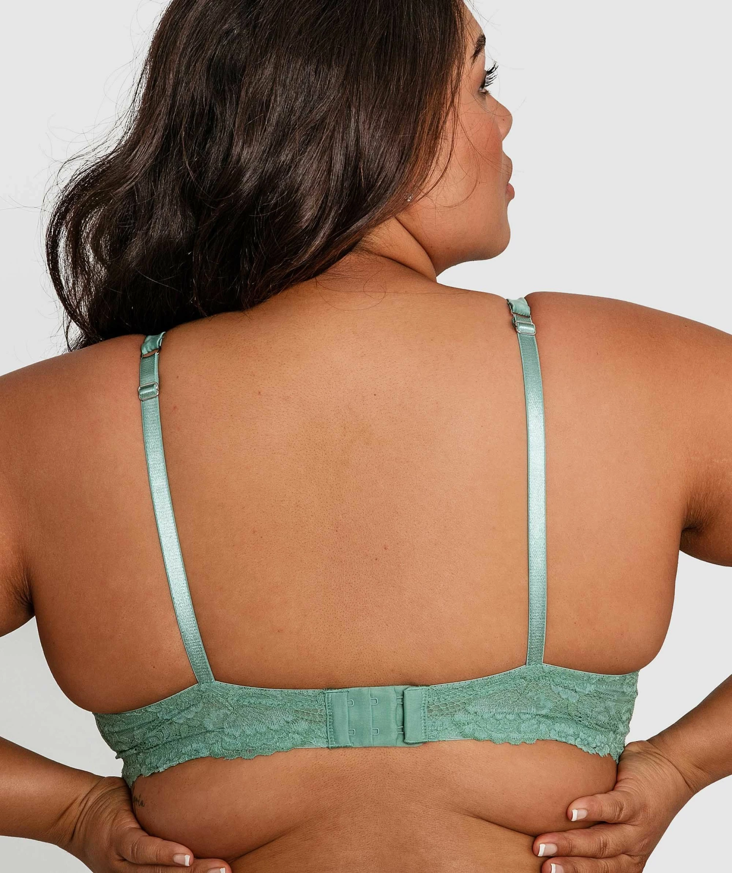 Bethany Underwire Bra - Green 4 Bethany Underwire Bra - Green - Image 4