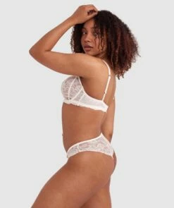 Bethany Underwire Bra - Ivory/Nude -BRAS N THINGS Shop bethany underwire bra ivory nude 01097801 1