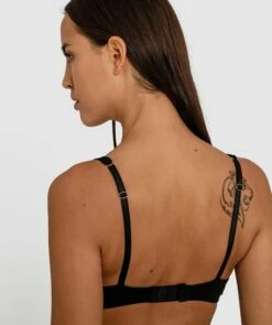 Billie Underwire Crop Bra - Black -BRAS N THINGS Shop billie underwire crop bra black 01399702 6