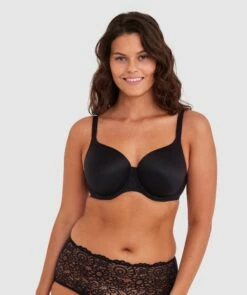 Body Bliss Full Cup Bra - Black 10 Body Bliss Full Cup Bra - Black -BRAS N THINGS Shop body bliss full cup bra black 00493601 2
