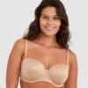 Body Bliss Full Cup Strapless Bra - Nude