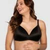 Body Bliss Maternity Wirefree Bra - Black