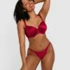 Body Bliss Tanga - Dark Red