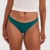 Body Bliss V String Knicker - Dark Green