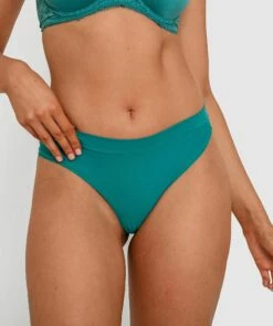 Body Bliss V String - Teal -BRAS N THINGS Shop body bliss v string teal 01017920 6