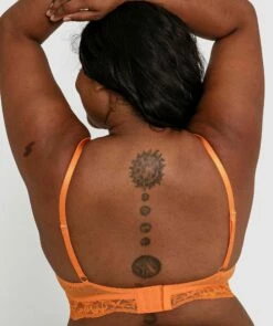 Breeze Bralette - Orange -BRAS N THINGS Shop breeze bralette orange 01413101