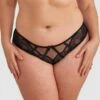 Bryanna Brazilian Knicker - Black