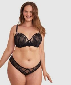 Bryanna Brazilian Knicker - Black -BRAS N THINGS Shop bryanna brazilian knicker black 01443902 15