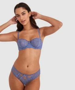 Bryanna Brazilian Knicker - Blue -BRAS N THINGS Shop bryanna brazilian knicker blue 01443901 5