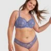 Bryanna Brazilian Knicker - Blue