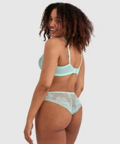Bryanna Brazilian Knicker - Light Green -BRAS N THINGS Shop bryanna brazilian knicker light green 01443904 13